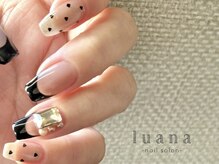 ルアナ(luana)の雰囲気（人気No.3★  maonail  ★フレンチ×ハートホロデザイン）