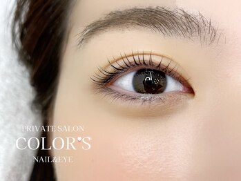 カラーズ ネイル アンド アイ(COLOR'S NAIL&EYE)/オーダーメイドまつ毛パーマ