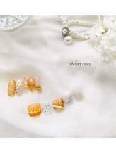 アトリエ クク(atelier cucu)/オレンジネイル