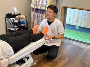 古田整体院/脚の長さ等を検査します