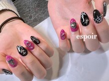 エスポワール(espoir)/ピンク×ブラック