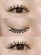 エルプラス(elu+)の写真/馴染みの良い毛質で自まつげ風♪自まつ毛が少ない方や弱っている方も負担なくボリュームUPが叶います☆
