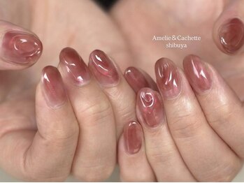 ニュアンスネイル:aoi