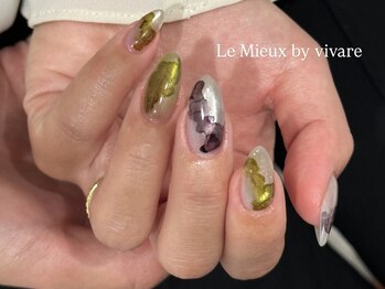 レミュー バイ ヴィヴァール(Le Mieux by vivare)/インク♪ニュアンスネイル