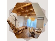 天井高、半個室にて♪癒しのひとときに♪ごゆっくりとお寛ぎに♪