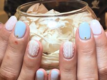 ネイルズ ララ(nails Lala)/ニットネイル。
