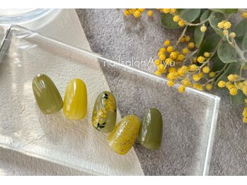 ネイルサロン アージュ(Nail Salon A jyu)/ミモザネイル