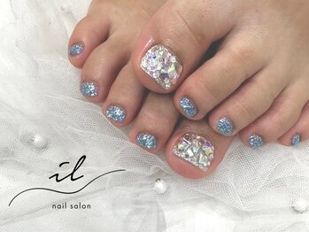 イル 神戸店/フラッシュ×ストーン埋め尽くし