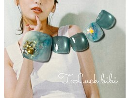 【海ネイル×マグネット】