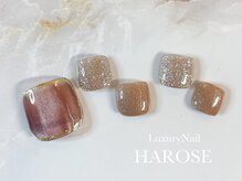 ラグジュアリーネイル ハローズ(HAROSE)/フットマンスリージェルコース