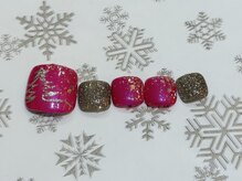 ネイルサロン ロゼプリュム/クリスマスネイル