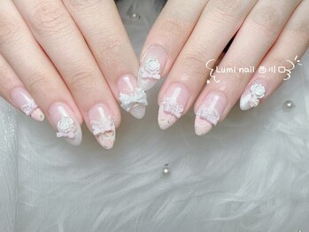 アートネイル、バラ