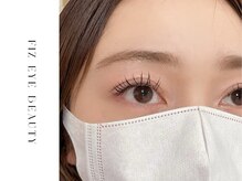 フィズ アイ ビューティ 豊川八幡店(fiz eye beauty)/フラットラッシュ｜マツエク
