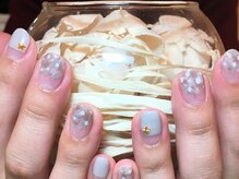 ネイルズ ララ(nails Lala)/冬のカモフラ柄。
