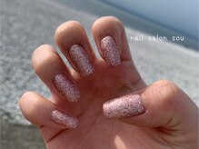ネイルサロン ソウ 心斎橋店(Nail Salon Sou)/シンプルラメ