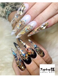埋め込みスカルプ