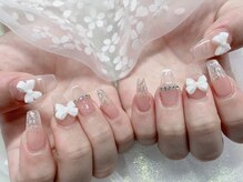 モルフォネイル(Morpho nail)/#キラキラネイル#冬ネイル