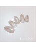 【nail】定額ネイルB（カジュアル）オフ・ドライケア込¥8,500