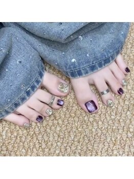 ユミ チップ ジェル ナガサダシ(U.m_)/footマグネット