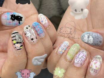 ロンロンネ 高田馬場(ronronne.)/【HAND】定額シンプル アート