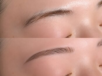 ハク ハナレ(HAKU)の写真/【最先端☆HBL×美眉wax】お悩みに合わせた施術・眉デザインをご提案♪個室もあるのでお子様連れや男性も◎