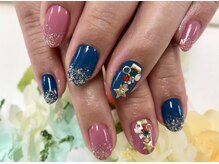 ダブルネイル(Double Nail)/クリスマスツリーネイル☆