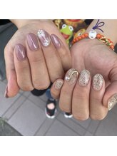 トータルサロン 白べぇーっ プラス/アシメネイル