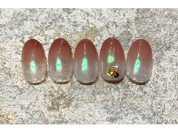 ベーシック ネイルウィザードアカデミー 麻布十番店(Basic×NailWizardAcademy)/9月【毎月厳選トレンド4種】