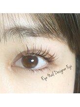 アイネイルデザイナーフジイ(Fujii)/ブラウンフラットラッシュ120分