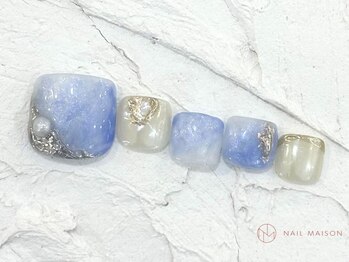 ネイルメゾン 池袋店(NAIL MAISON)/うねうねきらきら¥11000