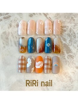 手描きアートが得意なサロン