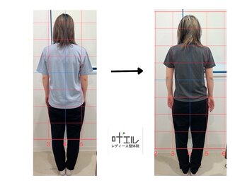 叶'エル 本町 心斎橋院/後姿に身体のラインが現れる★