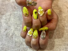 ガーデン ヘア&エステ&ネイル Garden/ネオンイエロー