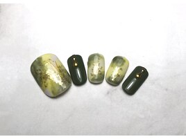 9月・10月フットネイル¥9200