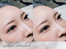 まつ毛エクステンション《シングル》120本付け替え*。オフ無料