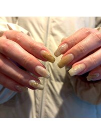 ニュアンスネイル/天然石風/定額