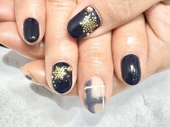 クォーターリゾートネイル(QUARTER RESORT nail)/結晶ネイル☆