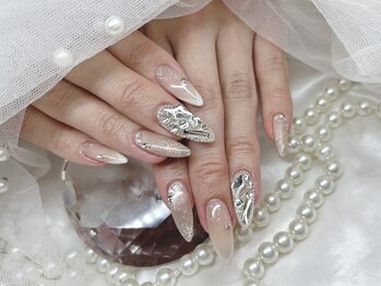 アンジュ(Ange)/【Rika】埋め尽くしネイル