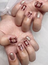 ゼロ アトリエ(ZERO Atelier)/チェックネイル