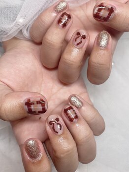 ゼロ アトリエ(ZERO Atelier)/チェックネイル