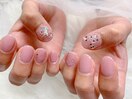 TDLネイル/シンプルな推しネイル