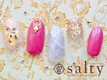 ネイルアンドアイラッシュサロン ソルティ 寺田町(salty)/ハンド/アート１０本コース