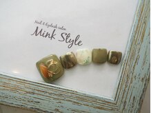 ミンクスタイル 恵比寿店(Mink Style)/ミラーニュアンスフットネイル