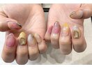 大理石風ネイル