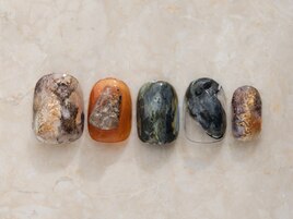 【Art 10】鉱物風アート