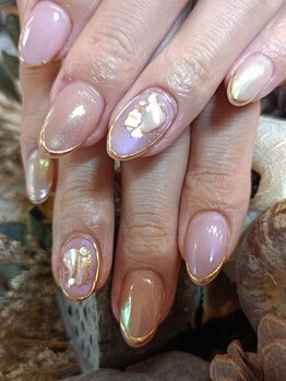 ハロ(Halo)/ニュアンスネイル