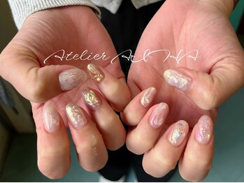 アトリエ ボノ(BONO)/ニュアンスキラキラネイル