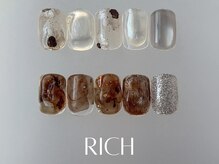 ソレイユネイル(soleil nail)/12月【リッチ】