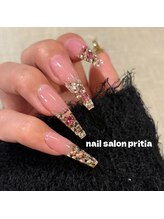 プリティア クリアモエ(Pritia clear moe)/宝石フレンチ