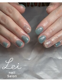 レイネイル(Lei nail)/ワンカラー　¥5,000